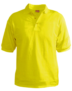 Sunflower Yellow Plain Polo T Shirt
